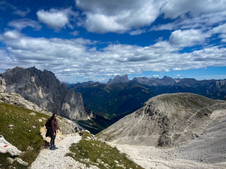 Hiking in the Dolomites