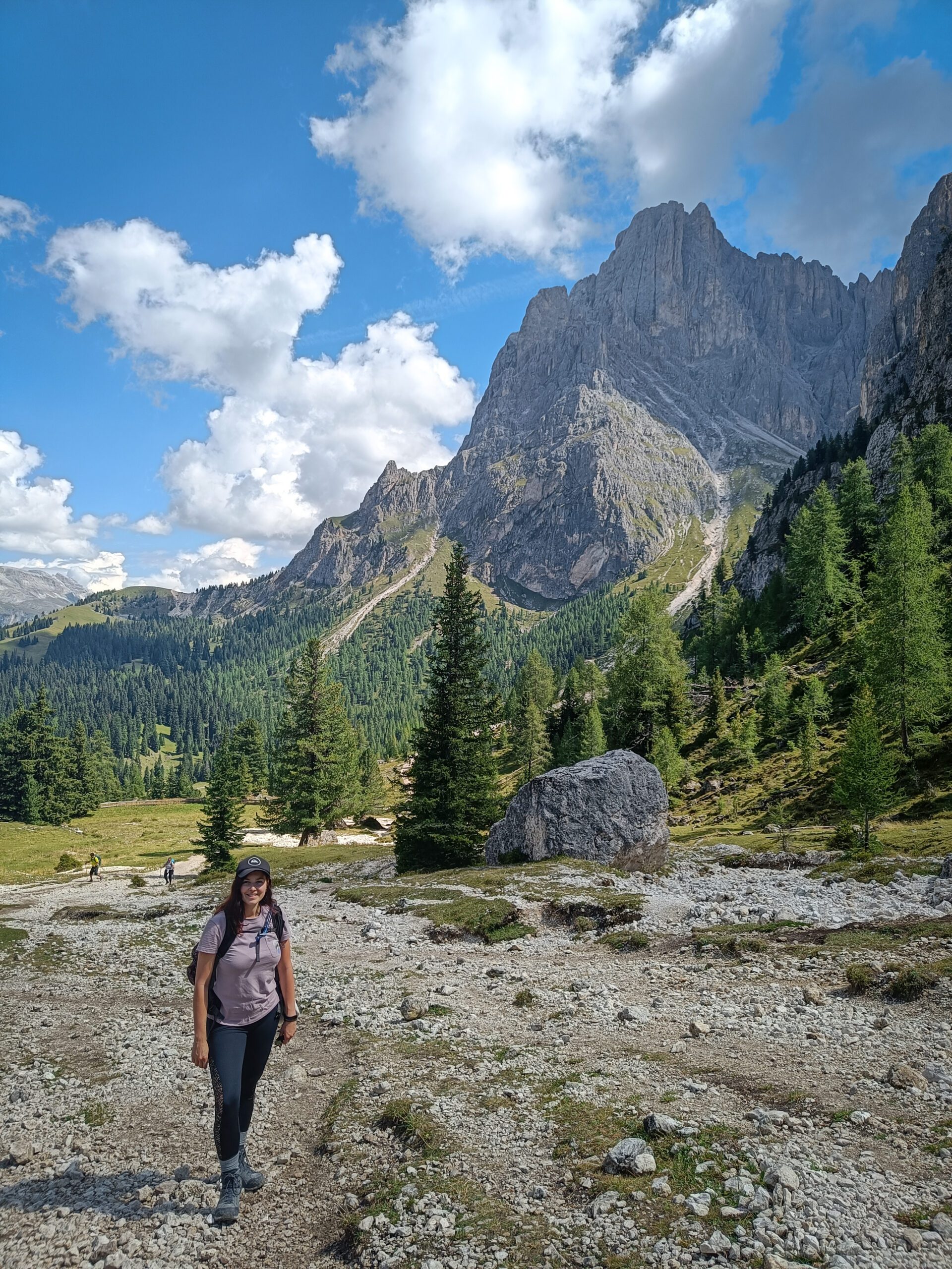 On my way to Langkofelhütte