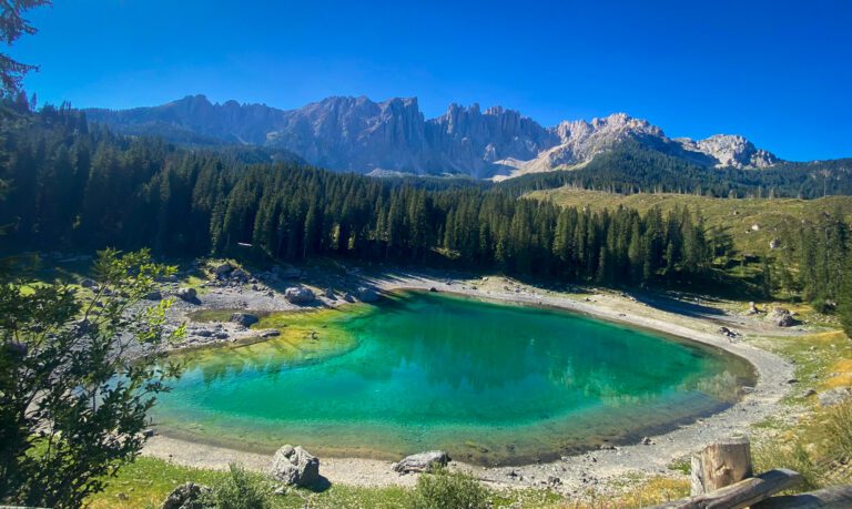 Views over Karersee/ Lago di Carezza