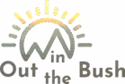 Logo Out in the bush header