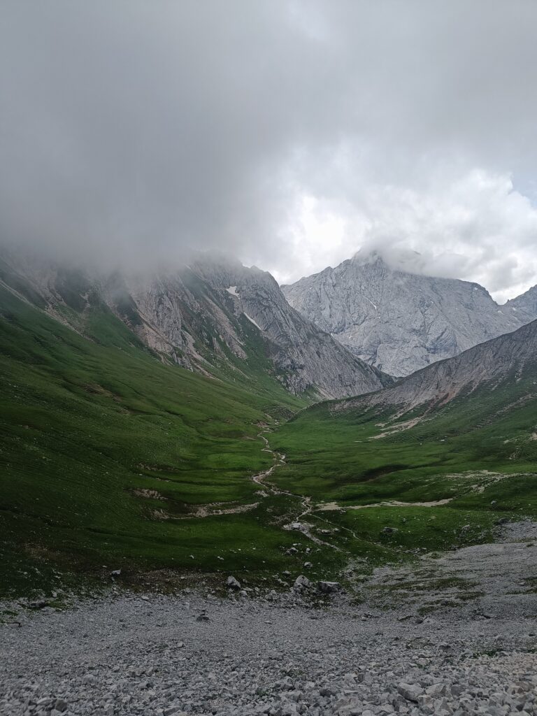 Dark clouds coming in