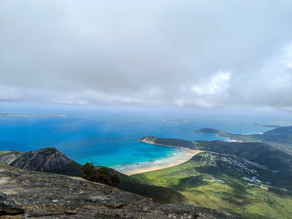 View overlooking the bay