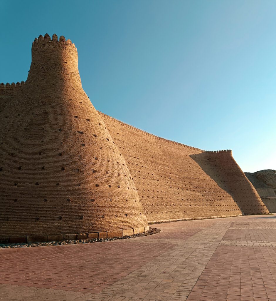 The fortress in Bukhara