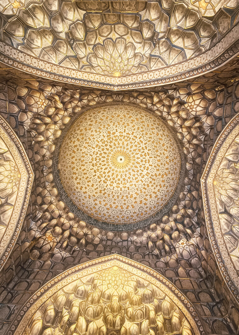 The amazing ceilings in Khiva