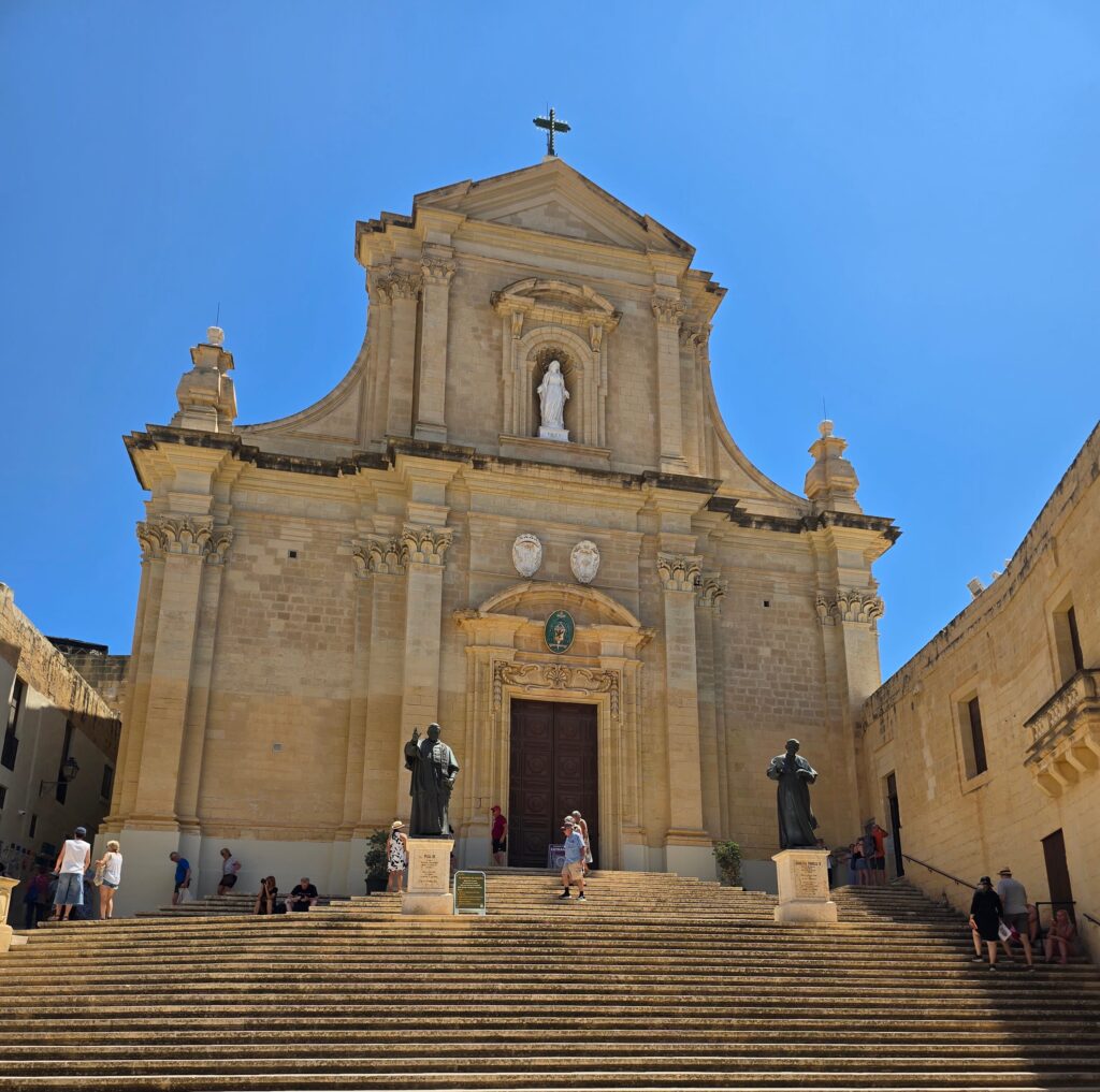 Medieval fortified city in Gozo