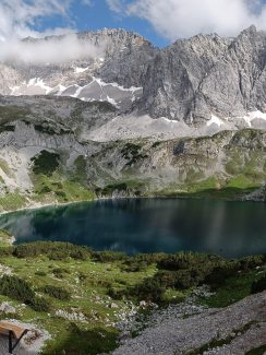 The icy cold Drachensee