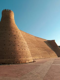 The fortress in Bukhara